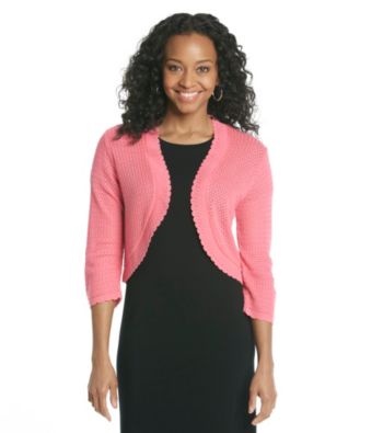 Notations® Petites' Open Front Bolero Shrug
