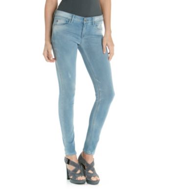 Fade To Blue® Bleached Skinny Jean