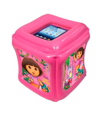 CTA Digital Universal iPad® Dora the Explorer® Inflatable Play Cube