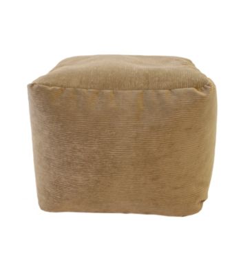 Gold Medal Micro-Fiber Suede Corduroy Ottoman