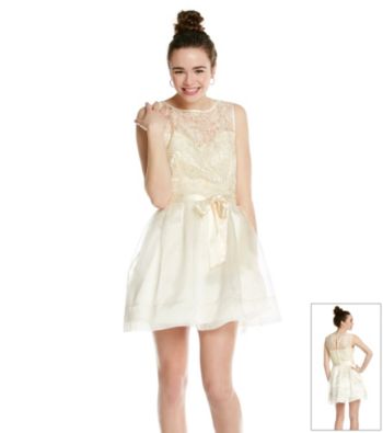 Bee Darlin' Juniors' Organza Party Dress