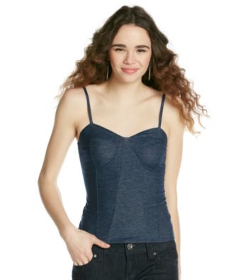 w.f. Juniors' Denim Bustier