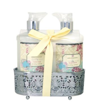 Simple Pleasures Peony & Jasmine Two Piece Caddy Set
