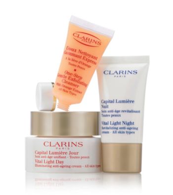 Clarins® Vital Light Age Defying Solutions Set