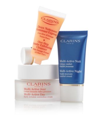 Clarins® Multi Active Wrinkle Correcting Solutions Set