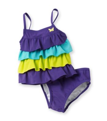 Carter's® Girls' 12M-6X Purple 2-pc. Colorblack Tankini