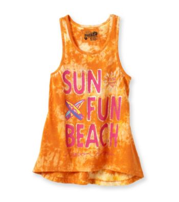 Mambo® Girls' 7-16 Tie-Dye High-Low Tank