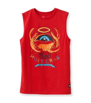 Mambo® Boys' 8-20 Red Holy Crab Muscle Tee