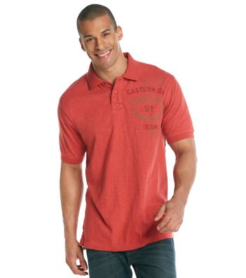 Ruff Hewn Men's Coral Blaze Short Sleeve 