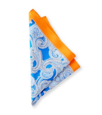 Kenneth Roberts Platinum® Men's Orange Pocket Square