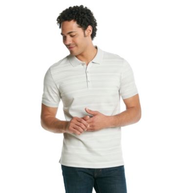 Calvin Klein Men's Short Sleeve Stripe Polo