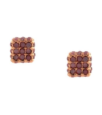 BCBGeneration™ Flirty Fringe Rose Goldtone Stud Earrings