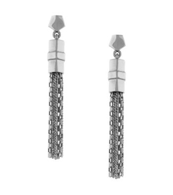 Vince Camuto® Silvertone Tassle Earrings