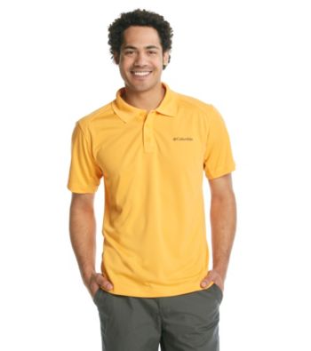 Columbia Men's Summer Orange Blasting Cool Polo