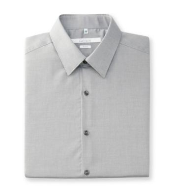Perry Ellis Portfolio® Men's Keystone Grey Long Sleeve Slim Fit Dress Shirt