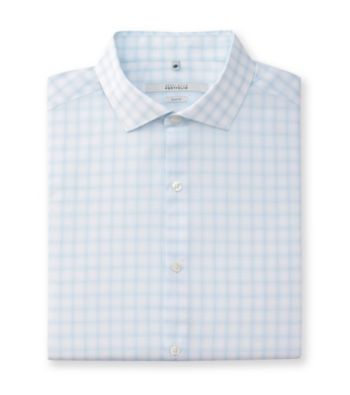 Perry Ellis Portfolio® Men's Azzure Long Sleeve Slim Fit Dress Shirt