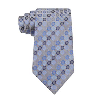 Kenneth Cole REACTION® Men's Purple Vezzo Dot Silk Tie