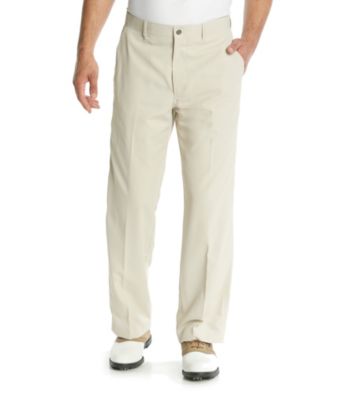 Callaway® Men's Silver Linen Flat Front Golf Tech Pant