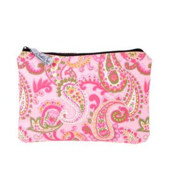 The Bumble Collection Multi-Use Zipper Bag - Pink Paisley