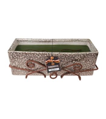 WoodWick® RibbonWick® Pebble Stone Candle