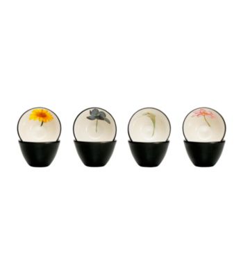 Noritake Colorware Graphite Set of 4 Bowls