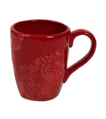 Gallery® Red Paisley Mug