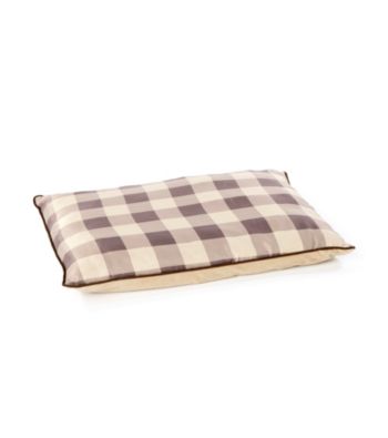 John Bartlett Pet Tan Buffalo Check Pet Bed