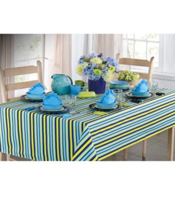 Fiesta® Dinnerware Calypso Stripe Turquoise Table Linens