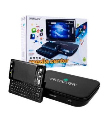 CrystalView Android Smart TV Home Media Center with HDMI