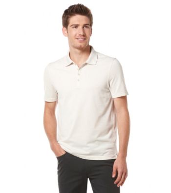 Perry Ellis® Men's Stone Short Sleeve Irridescent Polo