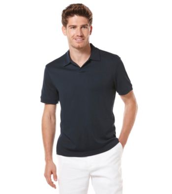 Perry Ellis® Men's Eclipse Short Sleeve Open Collar Polo