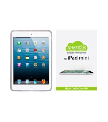 Snazzos® iPad® Mini Silicone Case with HD Screen Protector and Stylus