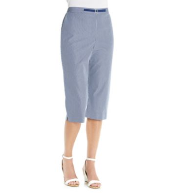 Alfred Dunner® Pinstripe Capri