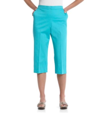 Breckenridge® Petites' Flat Front Pull On Capri