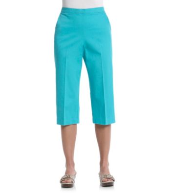 Breckenridge® Flat Front Pull On Capris