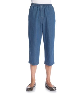 Breckenridge® Petites' Denim Capri
