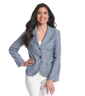 Studio Works® Petites' Two Button Drawstring Blazer