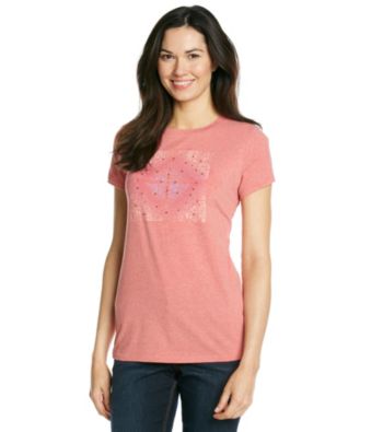 Ruff Hewn Short Sleeve Crewneck Side Crochet Graphic Tee
