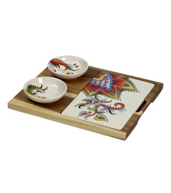 Gallery® Desiree 4-pc. Bowl and Tray Set