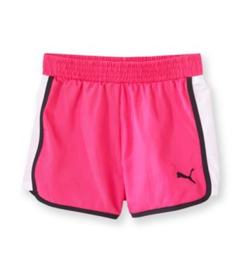 PUMA® Girls' 2T-6X Colorblock Shorts