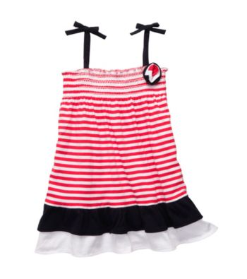 OshKosh B'Gosh® Baby Girls' Red/White Striped Knit Dress