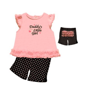 Baby Essentials® Baby Girls' Pink 2-pc. 