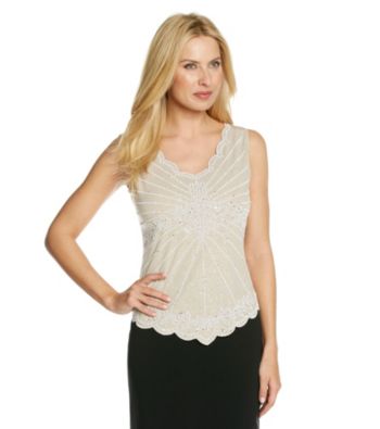 MSK® Caviar Beaded Top