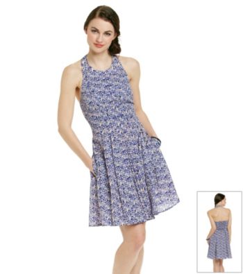 Jessica Simpson Halter Floral Dress