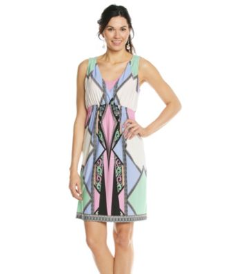 Oneworld® Gateway Print Short Dress