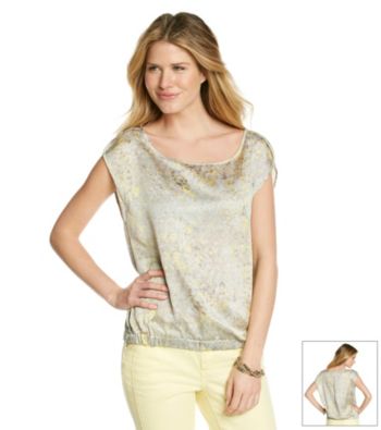 DKNY JEANS® Field Print Top