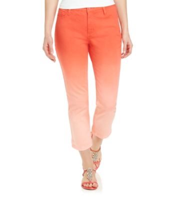 Jones New York Signature® Five Pocket Skinny Ombre Capri
