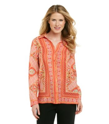 Rafaella® Pink Multi Printed Tunic
