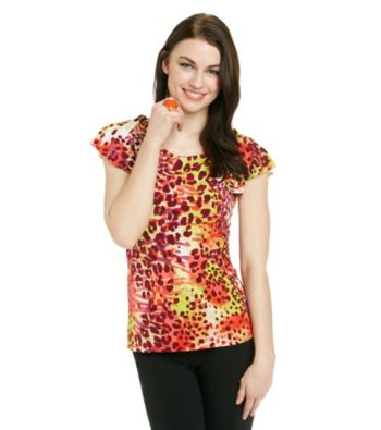 Anne Klein® Animal Print Top