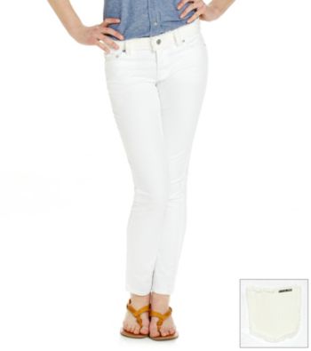 MICHAEL Michael Kors® Crop Tweed Trim Skinny Jean